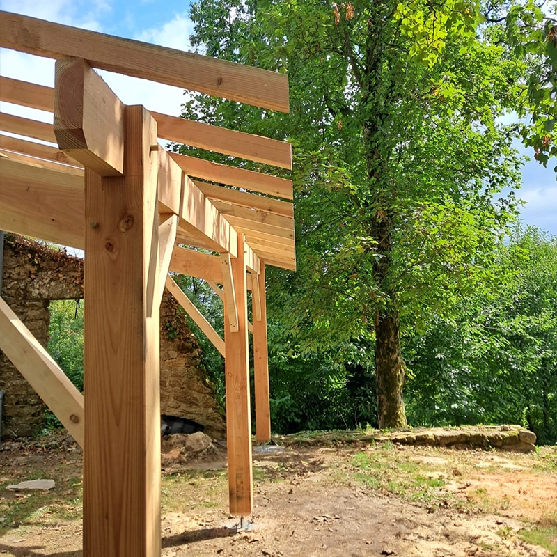 Création charpente en bois