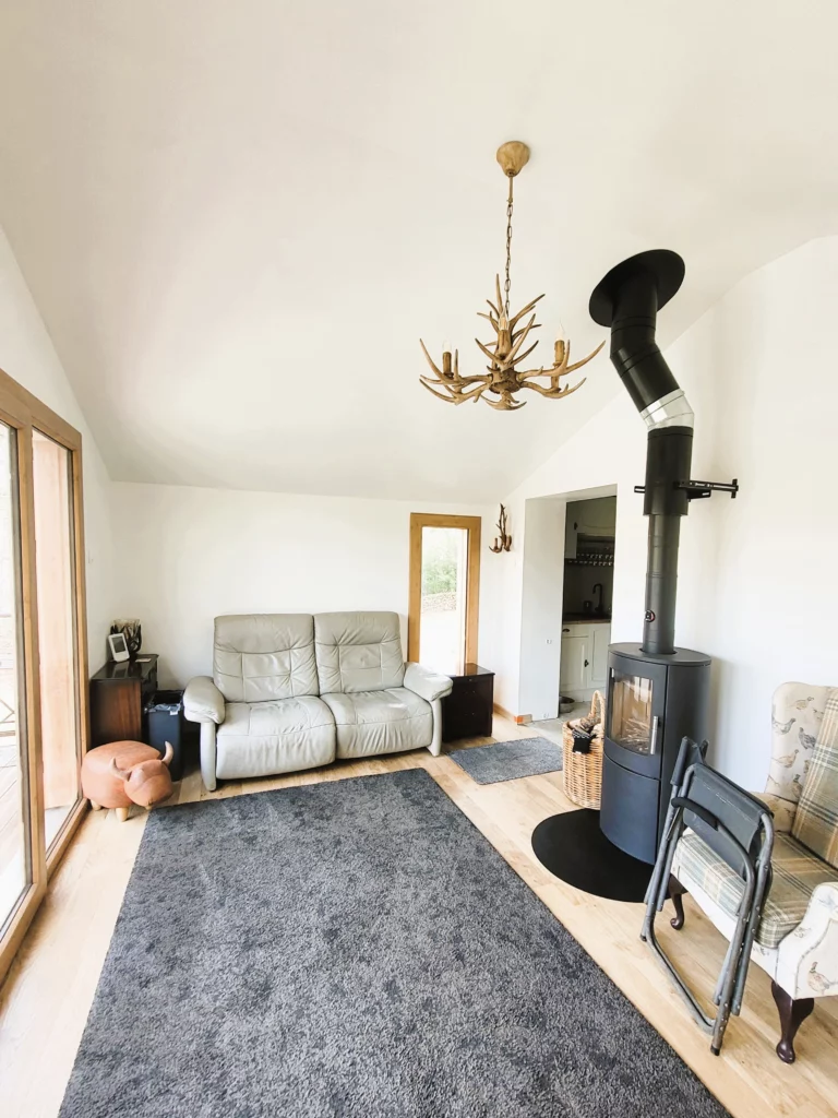 nouvelle pièce de vie lumineuse